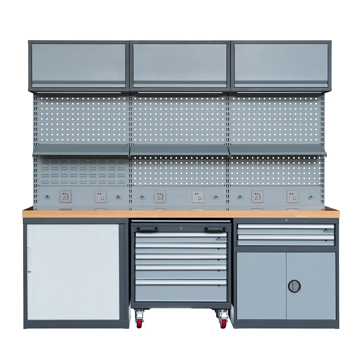 2023 New Product Customization Support Full Garage Storage Tool Cabinets Workbench