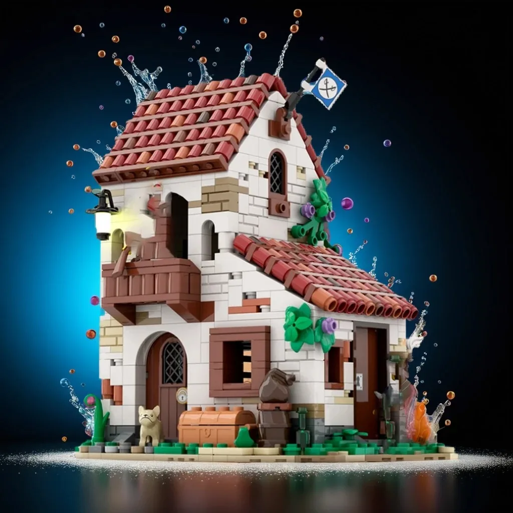 

921pcs MOC Empire Soldiers House DIY Soldier's Watchtower Creative Education Model Building Blocks Birthday Toys Gift