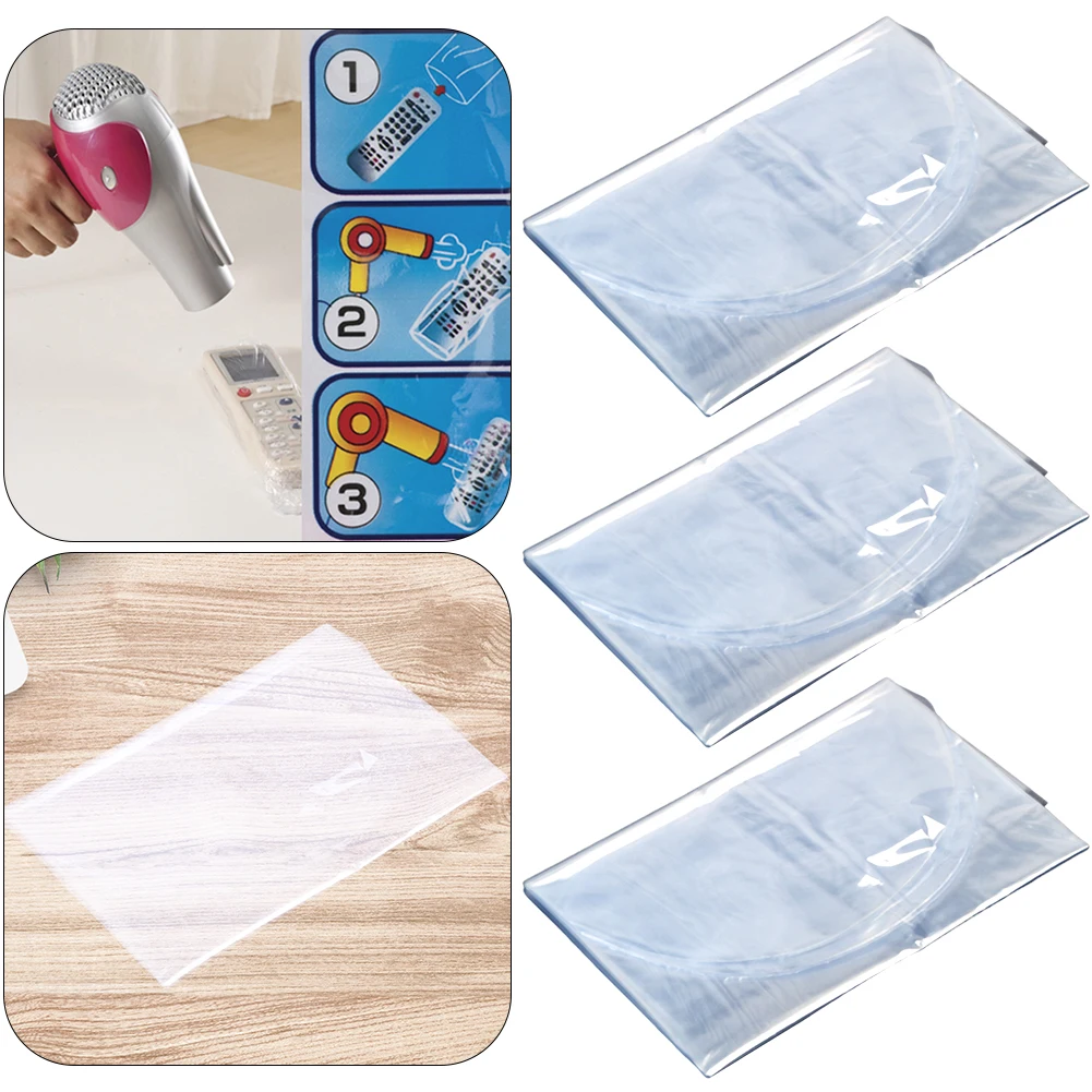 

15 шт. термоусадочной пленки для защиты пультов ДУ телевизоров, кондиционеров и видеоустройств