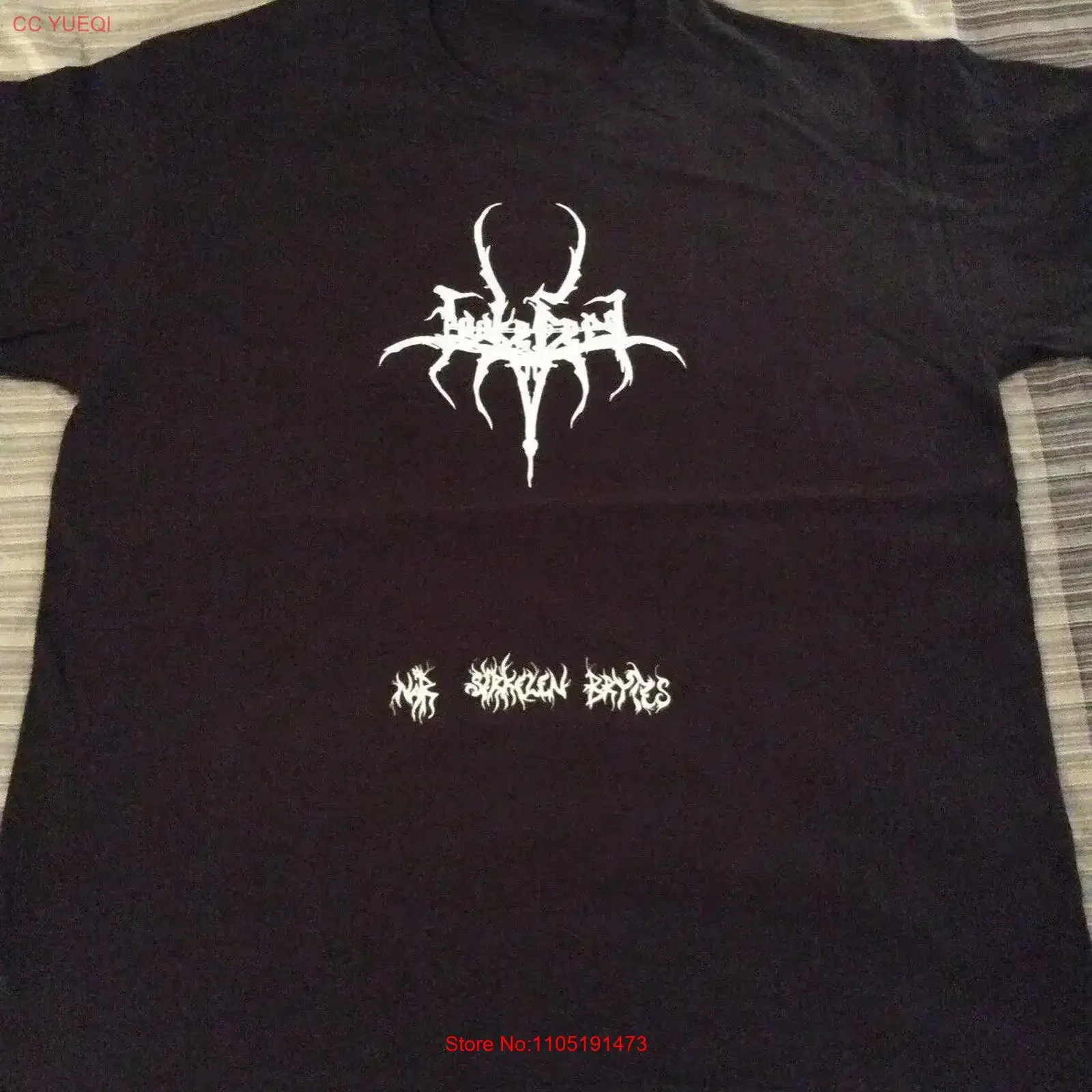 TAAKEFERD Nar Sirkelen t-shirt XL Azarath le taux de l'inquisition Urgehal Urfaust vintage lavé vêtements de créateur graphique