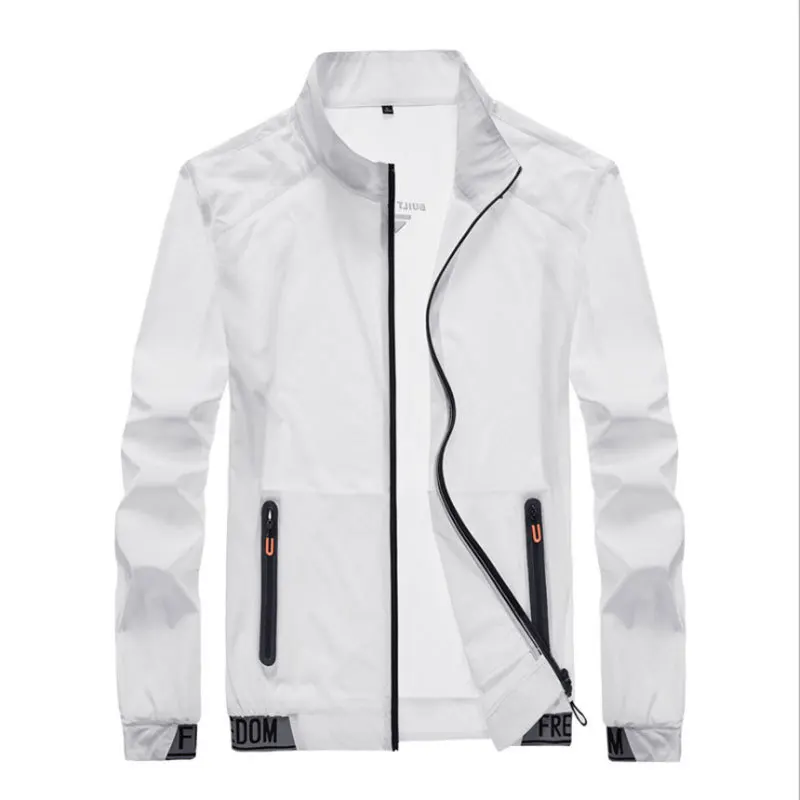 Men's Summer Jacket Men's Long Clothing Fashion Jacket Men's Jacket Windproof 2023 Breathable Jacket