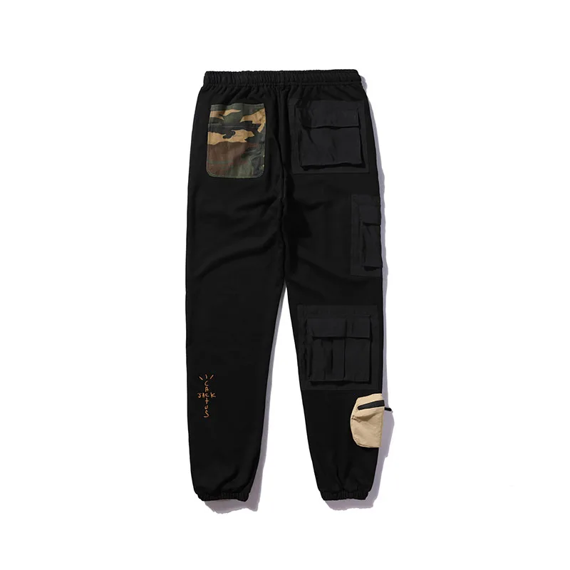 Cactus Jack Pocket Cargo Joint Casual Sweatpants Men Women Streetwear Skateboard Pants