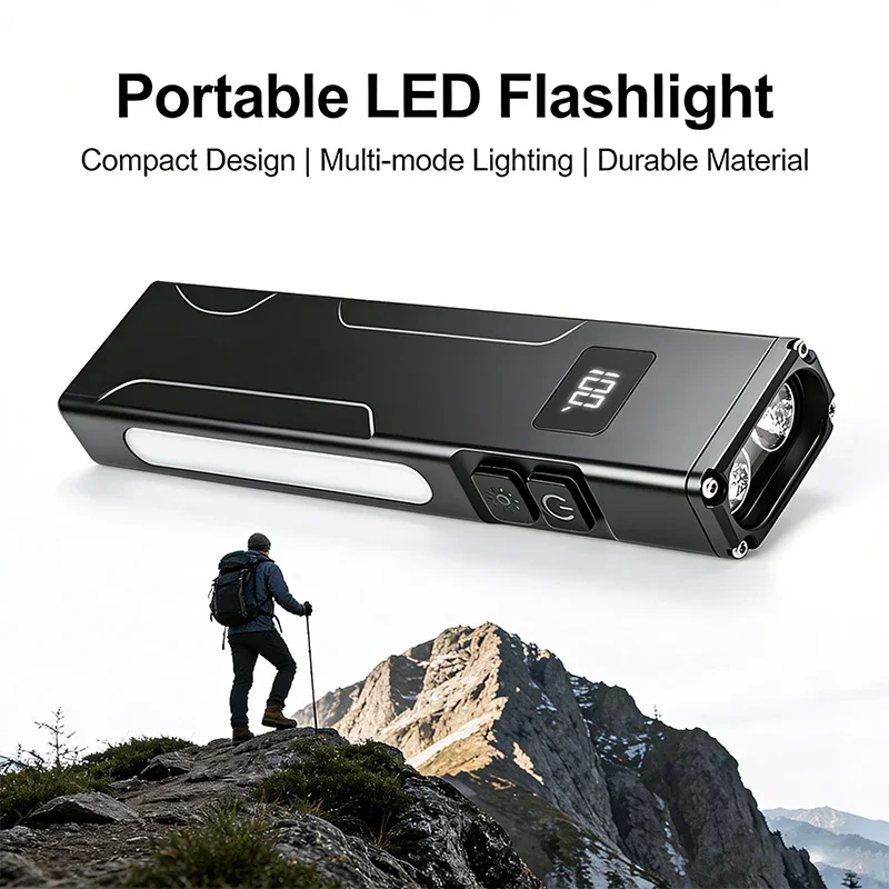 

Новый продукт: Мощный RGB-фонарь с цветной подсветкой, алюминиевый корпус, суперяркий, EDC, плоский, с магнитом, УФ-фонарь для осмотра (фиолетовый свет)