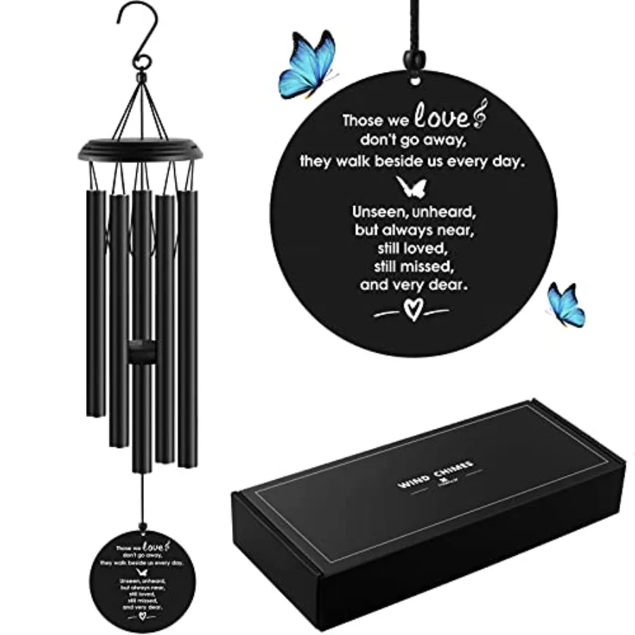 

Wind Chimes for Loss of Loved One Prime Windchimes in Memory of a Loved One Father Mother Bereavement Sympathy Memorial Gifts f