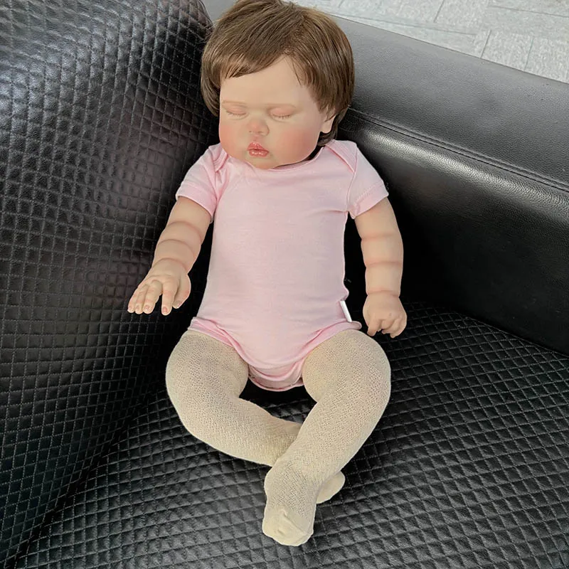 24インチ リボーンドール 幼児 女の子 ピクル 60cm 高品質 手作り人形