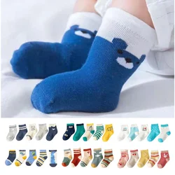 5Pairs Baby Socks Girl Boy Toddler Socks Cotton Baby Autumn Summer Cute Cartoon Animals Children Kids Socks