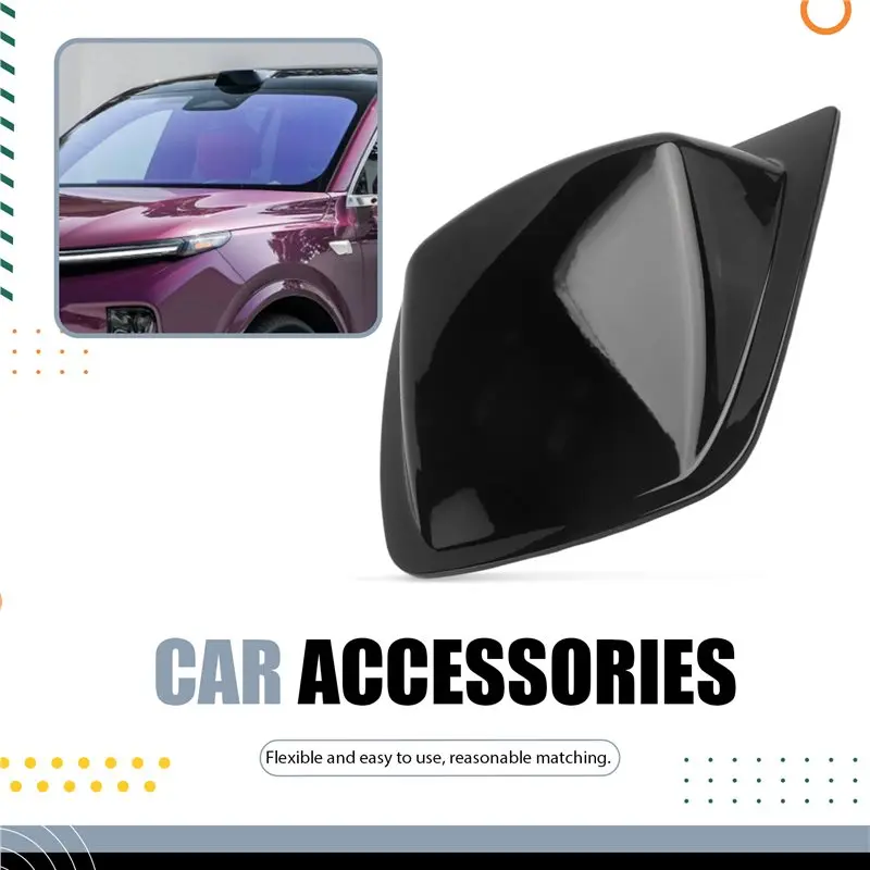 M46K-For Li Lixiang L7 L8 2022 2023 2024 Car Lidar Decorative Cover Laser Radar Protective Cover Trim ABS Parts Accessories