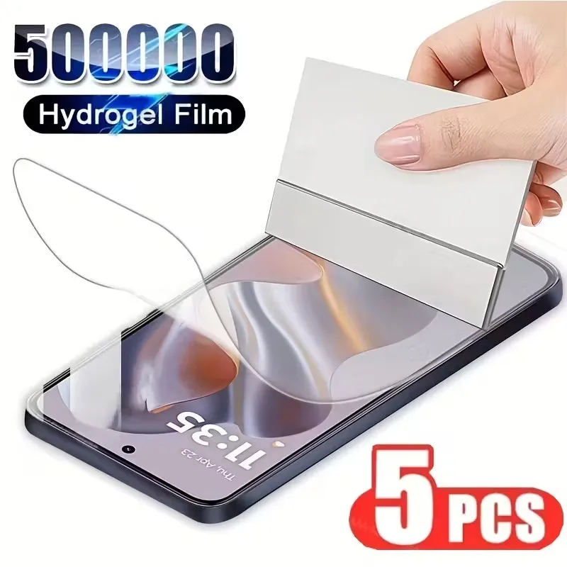 

5PCS For Motorola Edge 60 Fusion 60 Pro 2025 Hydrogel Film For Moto Edge 60 5G Clear Screen Protector
