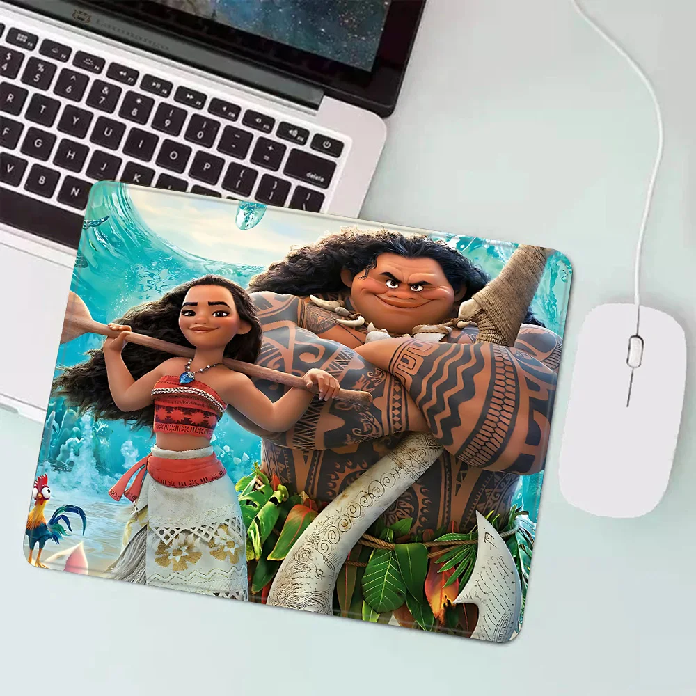 Disneies Moana Princess Gaming Mouse Pad XS Small Mousepad For PC Gamer Desktop Decoration Office Mouse Mat Deskmat Rug