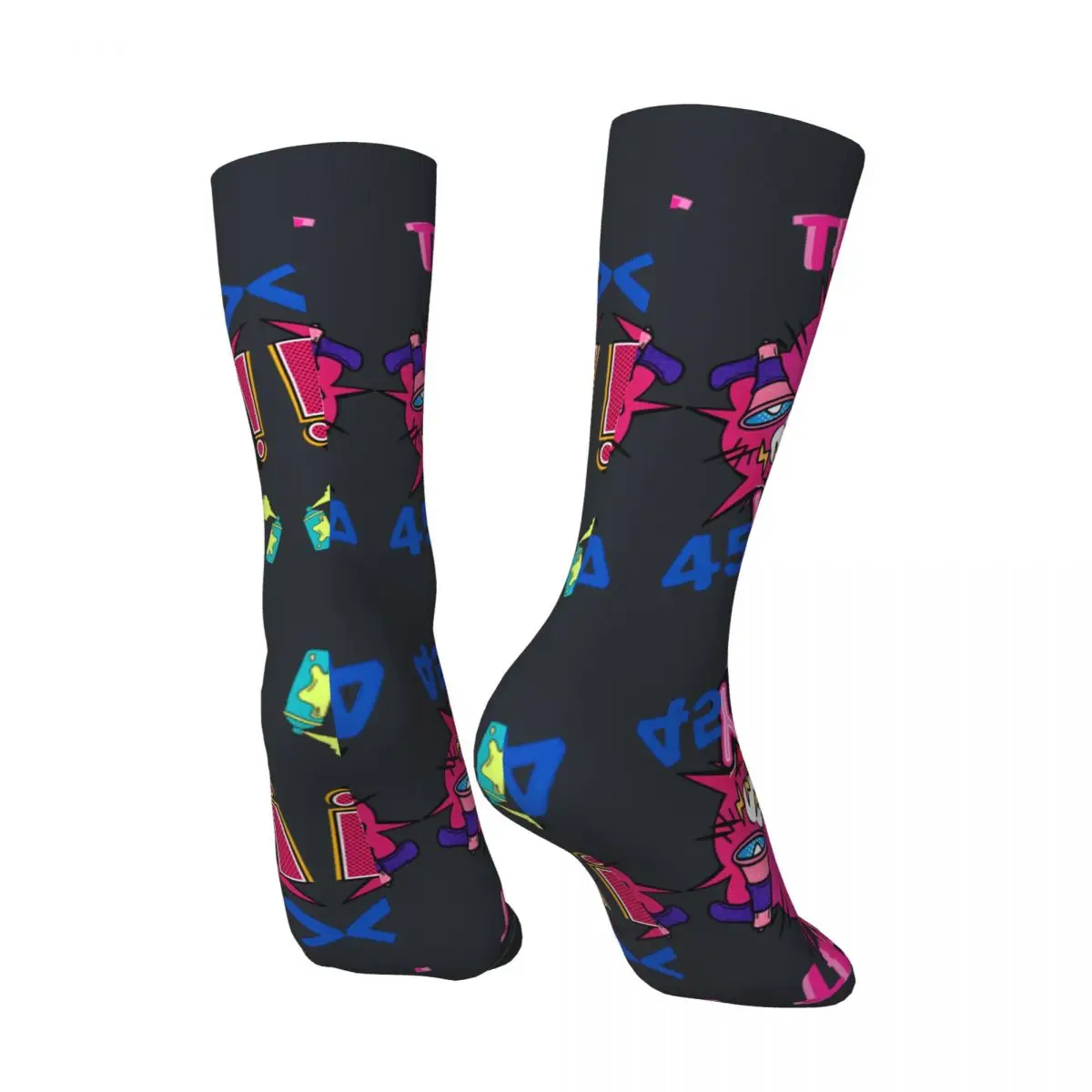 Hip Hop Retro Presidential Election 2024 Trump MAGA Crazy Men's compression Socks Unisexk Harajuku Pattern Sock Boys Gift