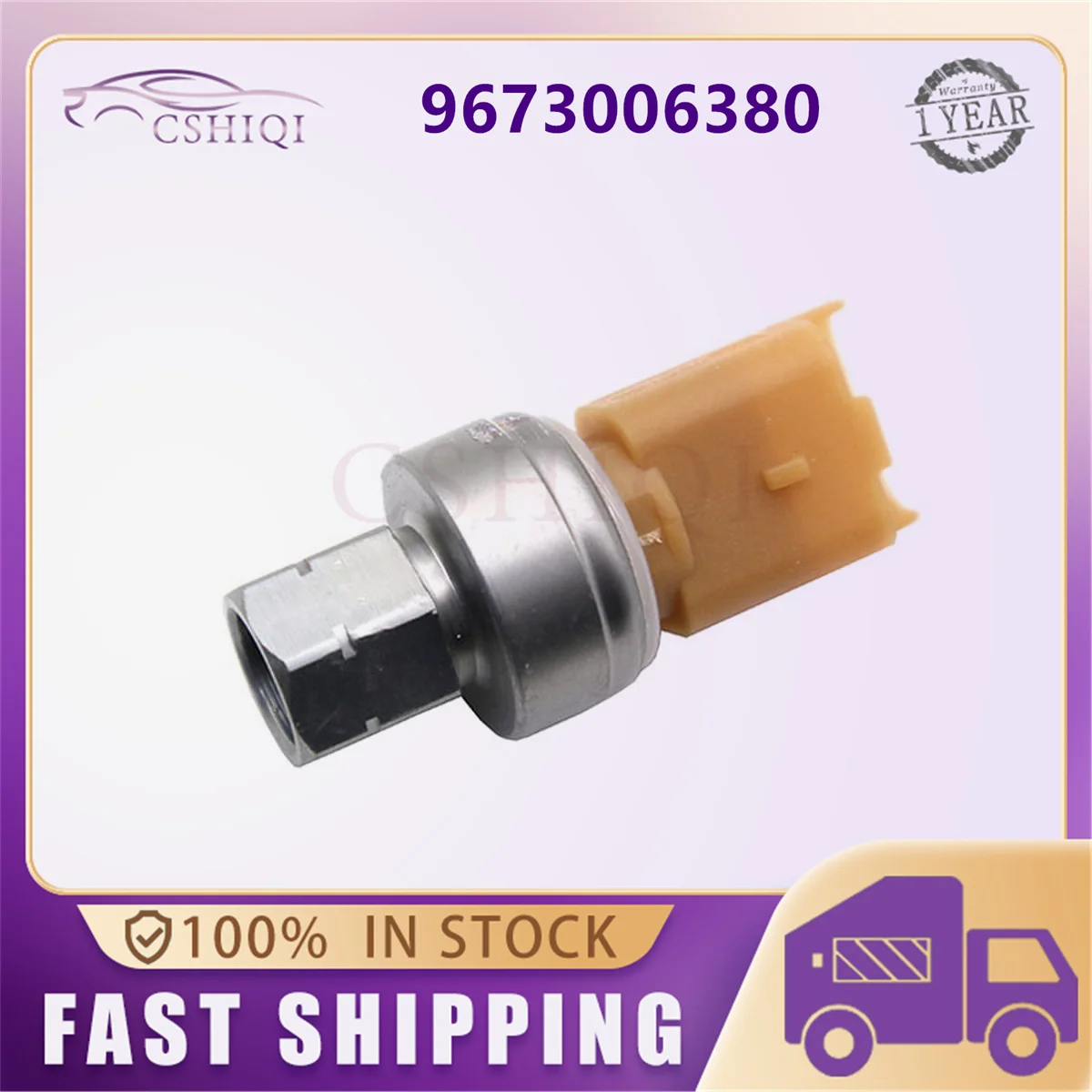 

Датчик давления кондиционера 9673006380 (82CP32-06) для Peugeot 307, 308, 508, Citroen C2, C3, C4, C5, C6