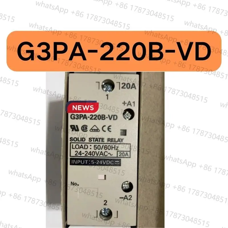 

Новое твердотельное реле G3PA-220B-VD DC5-24V Быстрая доставка