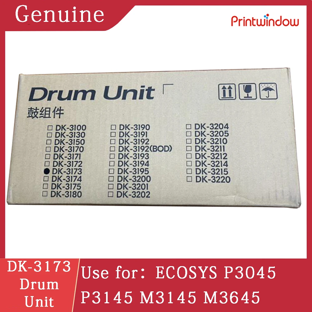

DK-3173 Genuine New Drum Unit for Kyocera ECOSYS P3045 P3145 M3145 M3645 DK3173 3V2M252210 Drum Cartridge