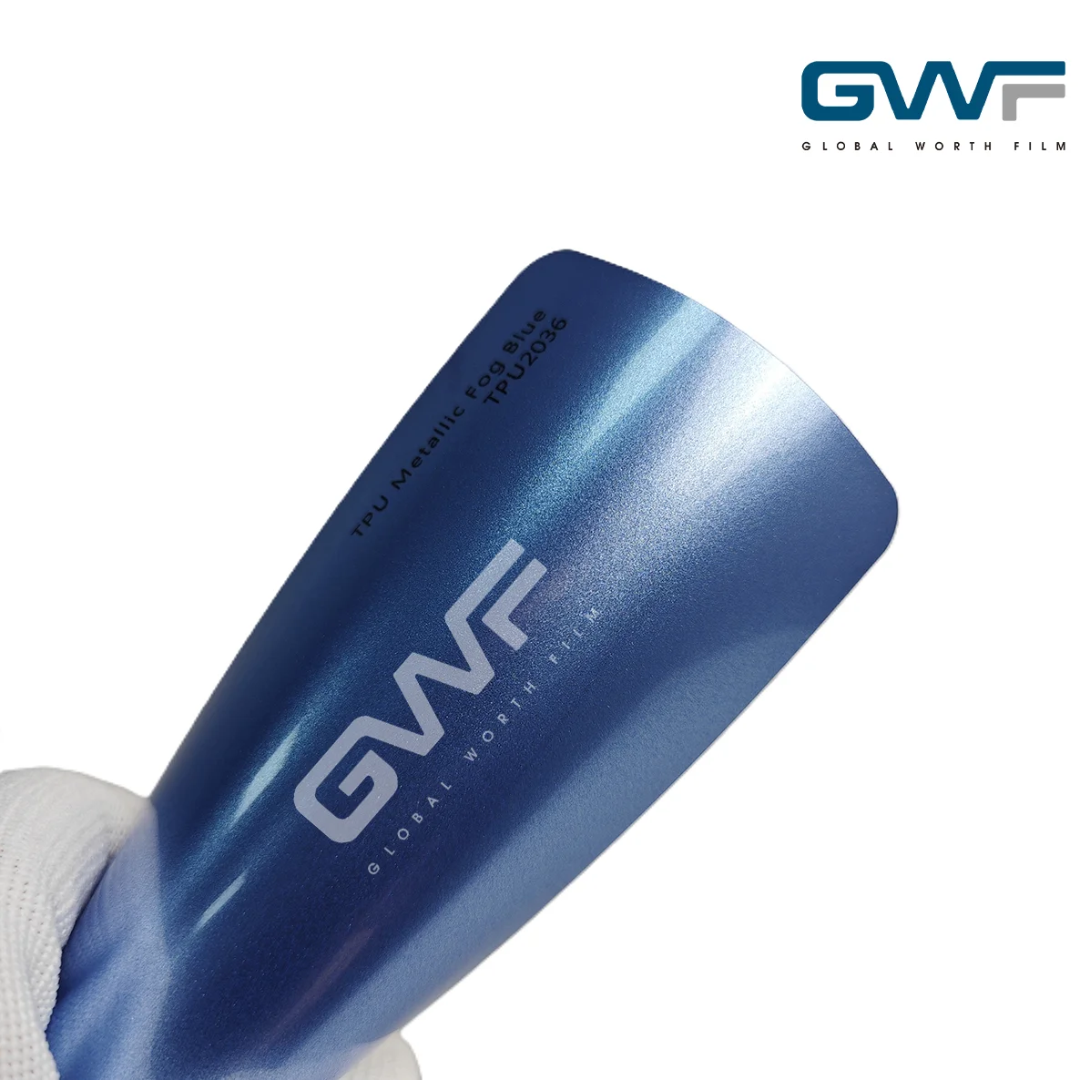 

7.5Mil Metallic Fog Blue TPU PPF Self Healing Anti Scratch Color Changing Car Vinyl Wrap