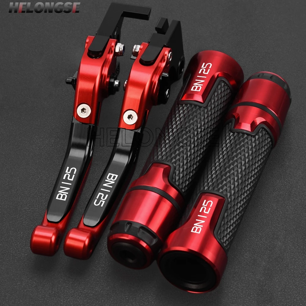 

FOR Kawasaki BN125 BN 125 BN-125 2003-2008 2007 2004 2005 Motorcycle Adjustable Brake Clutch Levers Handle Handlebar Grips Ends