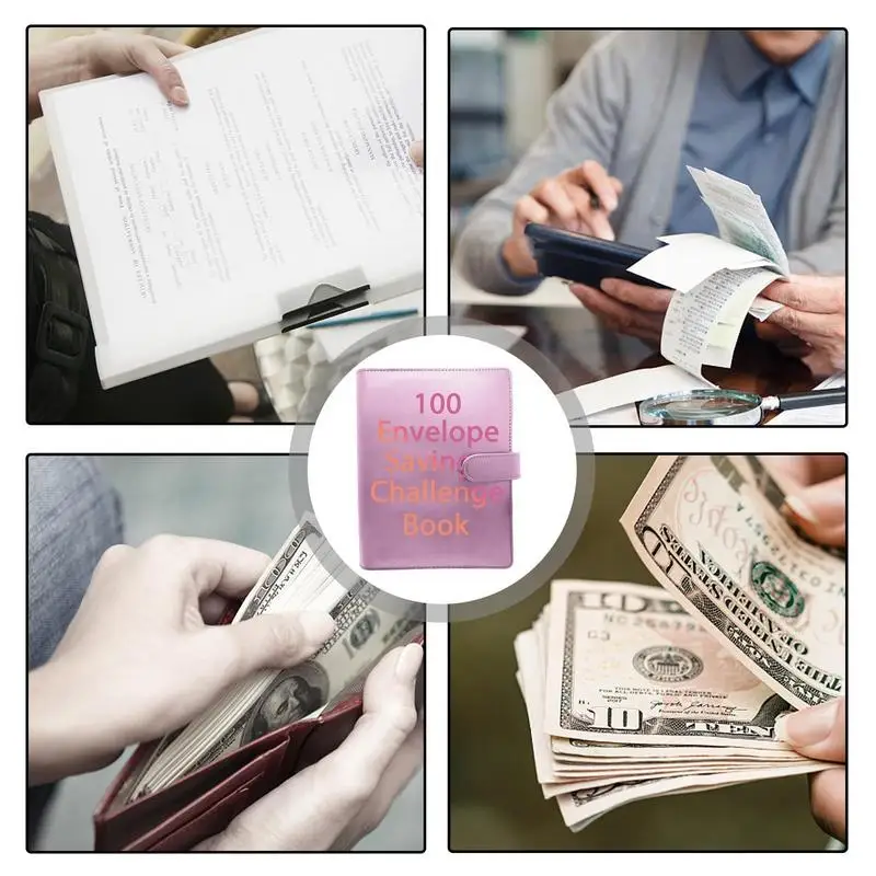 Budget Planner Binder saving Money Binder Money Budgeting Book saving Challenges Binder con buste per uffici Home School