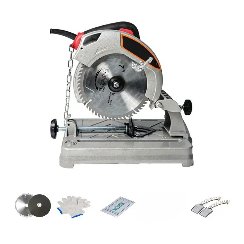 Multi-Function Profile Cutting Machine Large Power Metal Steel Saw 2200W 220V Section Bar Cutting-Off Grinder