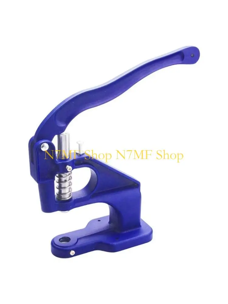 N7MF Manual Hand Press Machine Eyelet Snaps Rivets Installation Press Machine Cloth Cover Button Machine Sewing Repair Tools