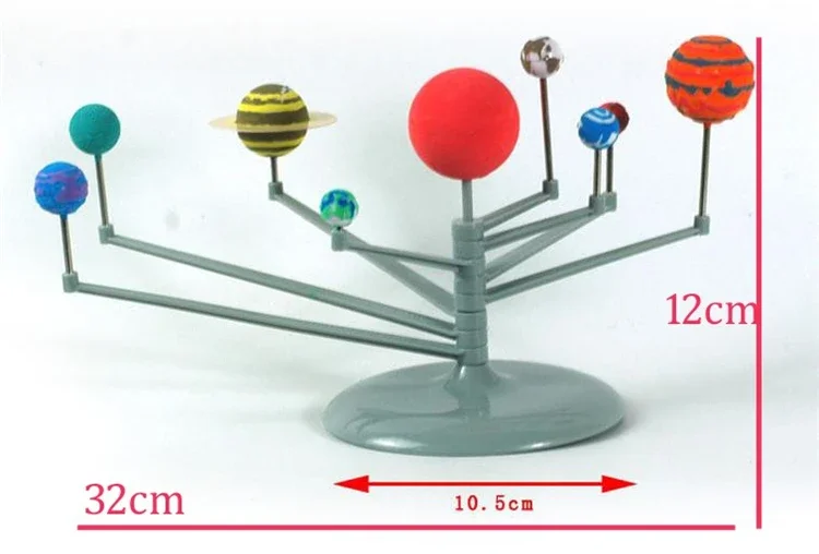 子供のための9プラネタリウム装飾キット,ソーラーシステムキット,天文学プロジェクト,エレガントなギフト,世界中の製品,幼児教育