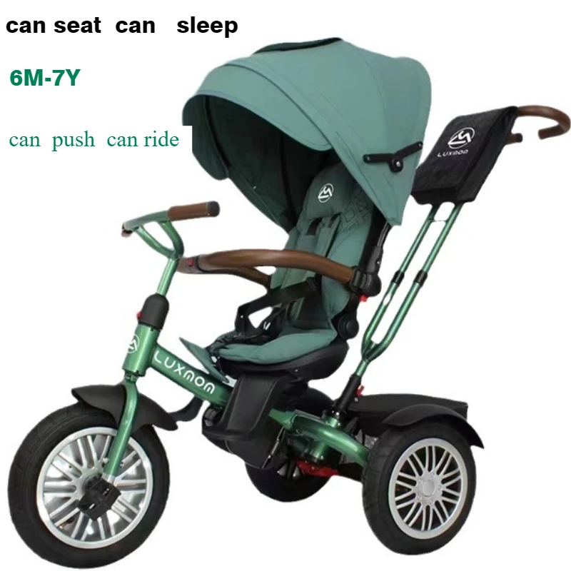 2 in 1 Children's multi-functional stroller tricycle baby bicycle balance car foldable lightweight baby walking artifact