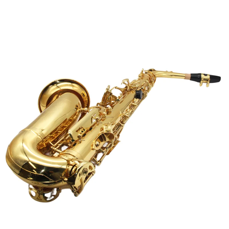

Wholesale Professional Gold Brass Alto Eb Key Saxophone Musical Instrument with Accessory Set