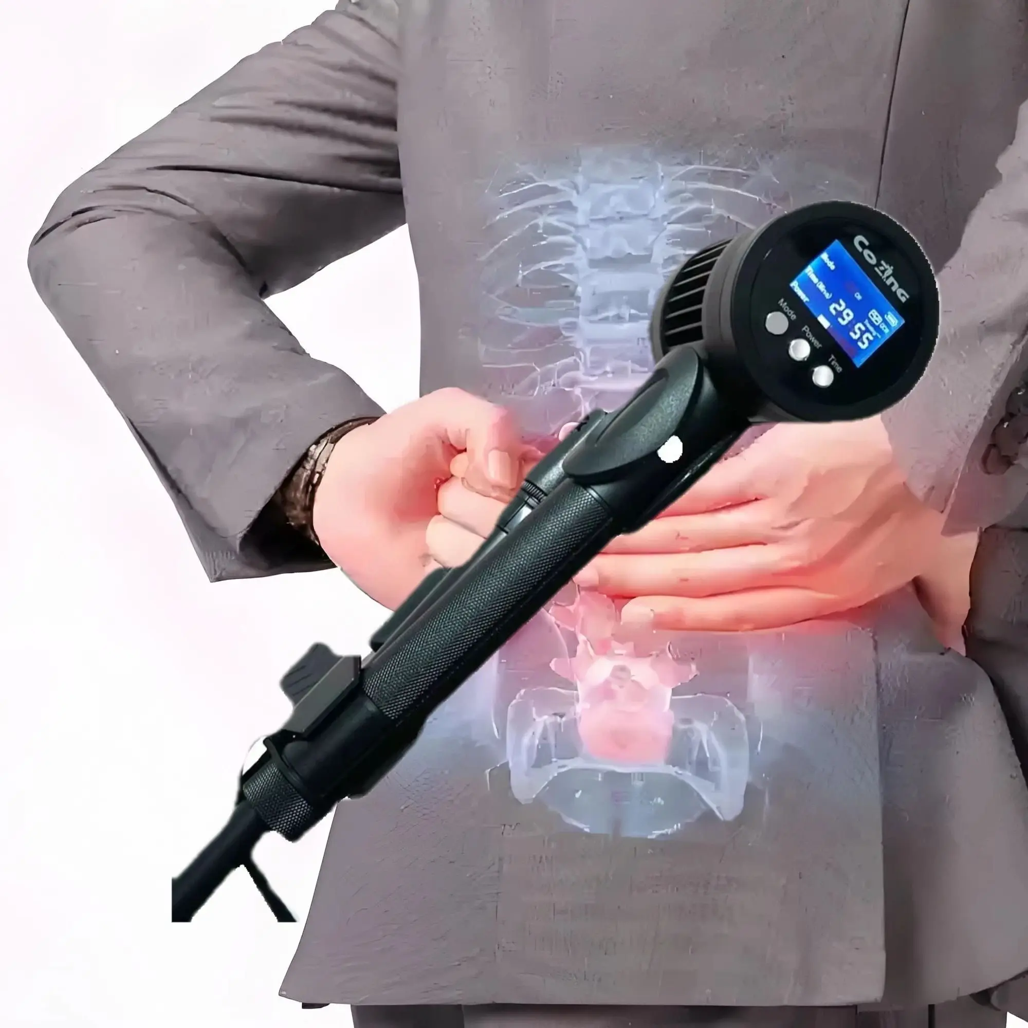 

Аппарат для глубокой лазерной терапии 650 нм 808 нм, холодный лазер LLLT для облегчения боли в шее и плечах, восстановления после мышечных травм