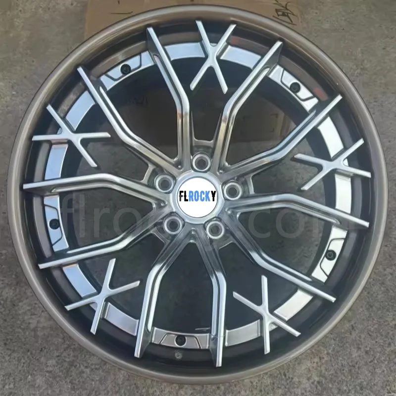 

Flrocky 18 20 22 24 Inch Carbon Fiber Alloy Rims for 5x114.3 5x120 Racing Car Wheel Rim