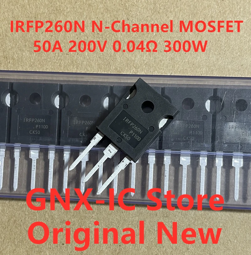 10PCS Lot Real Original New IRFP260N IRFP260M 50A 200V 0.04Ω 300W Imported Mosfet TO247 Inverter Transistor IRFP260