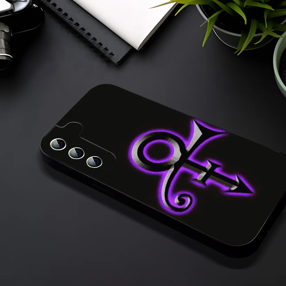 Pop Singer Prince Rogers Nelson Phone Case For Samsung Galaxy A52 A12 A51 S21 Edge S22ULTRA S23 S20LITE Plus Ultra Black Cover