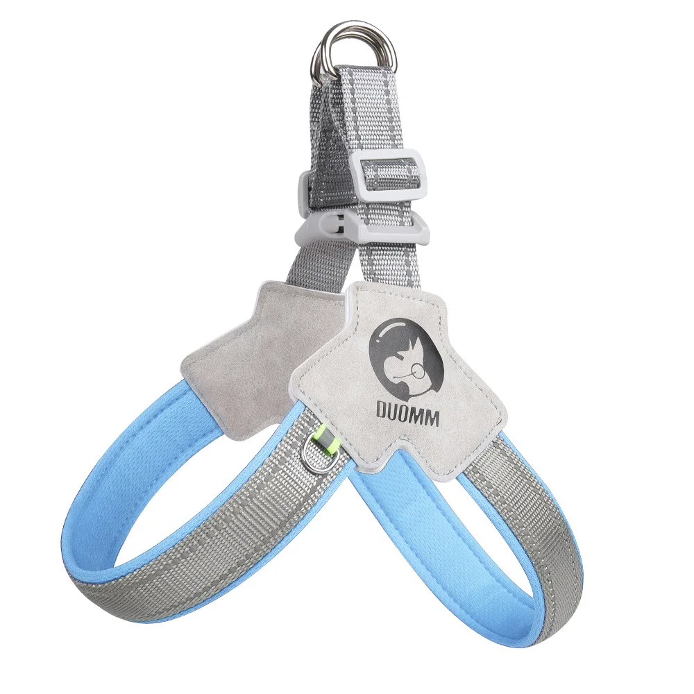

Breathable Reflective Pet Harness Soft Comfortable Adjustable Dog Vest Night Safety Accessories for Dogs Cats Outdoor Training