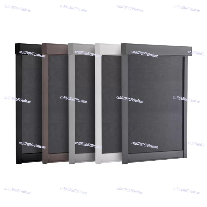 

Intelligent electric windproof roller blinds, automatic lifting, mosquito-proof sun insulation sunshade, outdoor courtyard