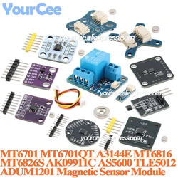 2pcs/1pc 3144E Hall Sensor Relay Magnetic Induction Control Door Switch MT6701 MT6816 MT6826S AK09911C AS5600 Magnetic Module