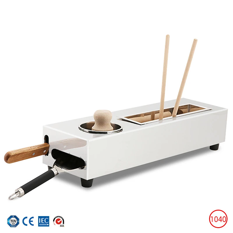 

Pancake Storage Box Pancake Spatula/Brush Holder 201 Stainless Steel Crepe Work Box (Pancake Tools Not Included)