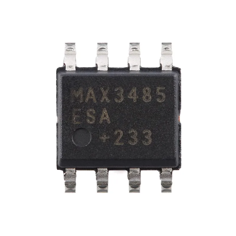 10pcs/Lot MAX3485ESA+T SOP-8 MAX3485ESA RS-422/RS-485 Interface IC 3.3V Powerd, 10Mbps and Slew-Rate Limited,True