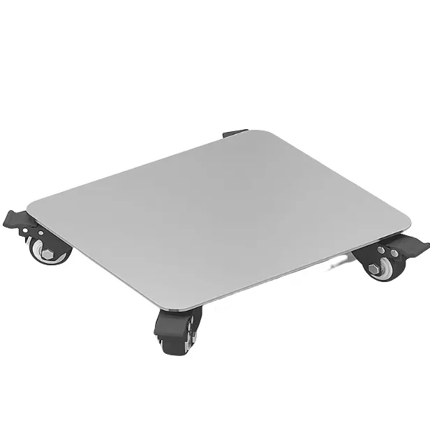 2026 304 stainless steel movable universal wheel load-bearing tray flower pot multi-purpose base support