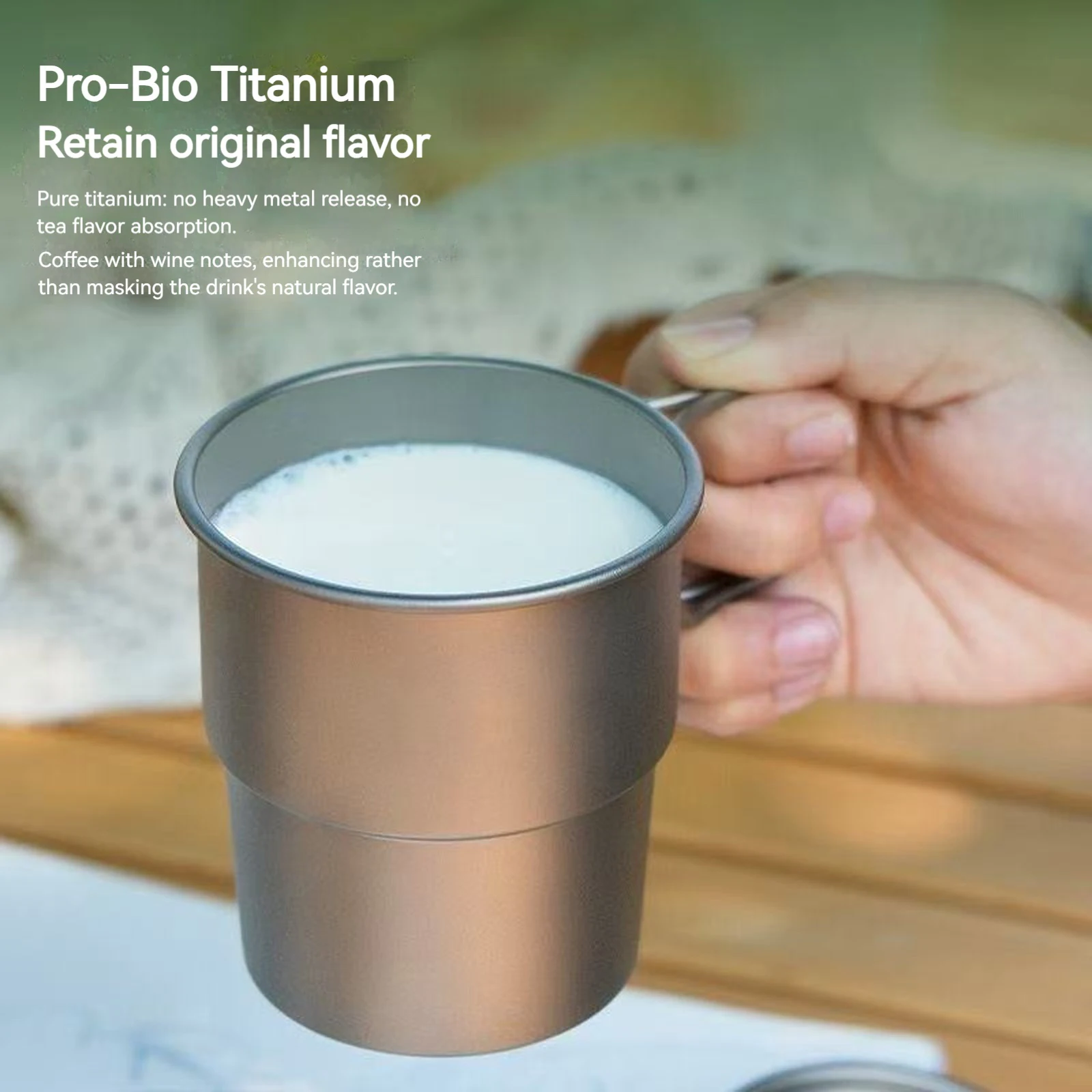 Tazza da Caffè in Titanio con  - Camping Cooking Open Fire recensione e prezzo