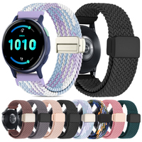 20mm 22mm Braided Strap for Garmin Venu 3 Sq2 Watch Band Forerunner 265 255 245 165 Music Vivoactive 6 5 4 3 Nylon Bracelet Belt