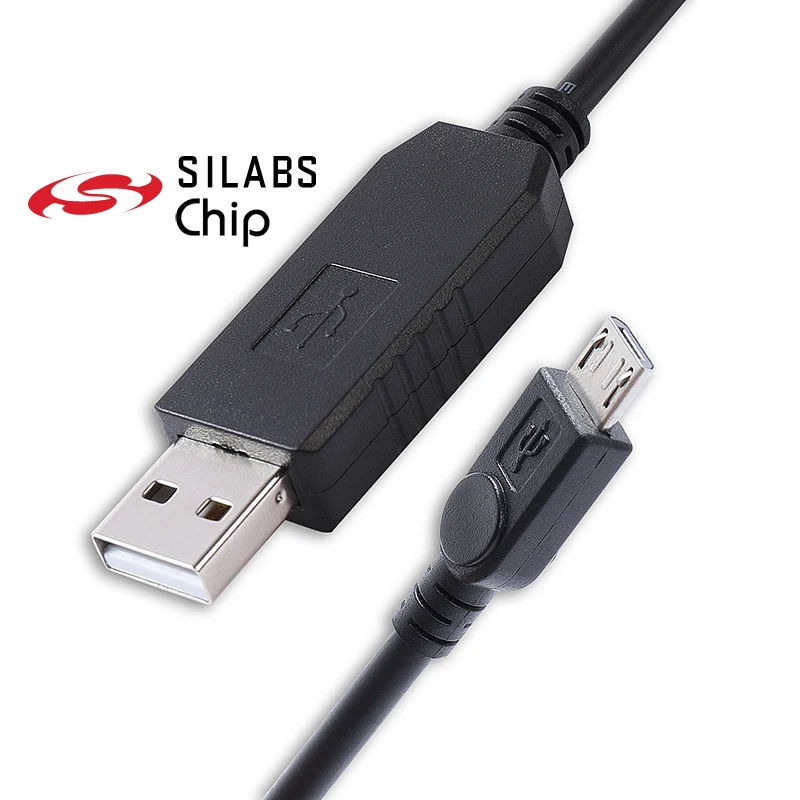 Silicon Labs CP2102 USB Uart TTL 3.3V to Micro USB Adapter Converter Cable Windows CE 7 8 10 Android Support