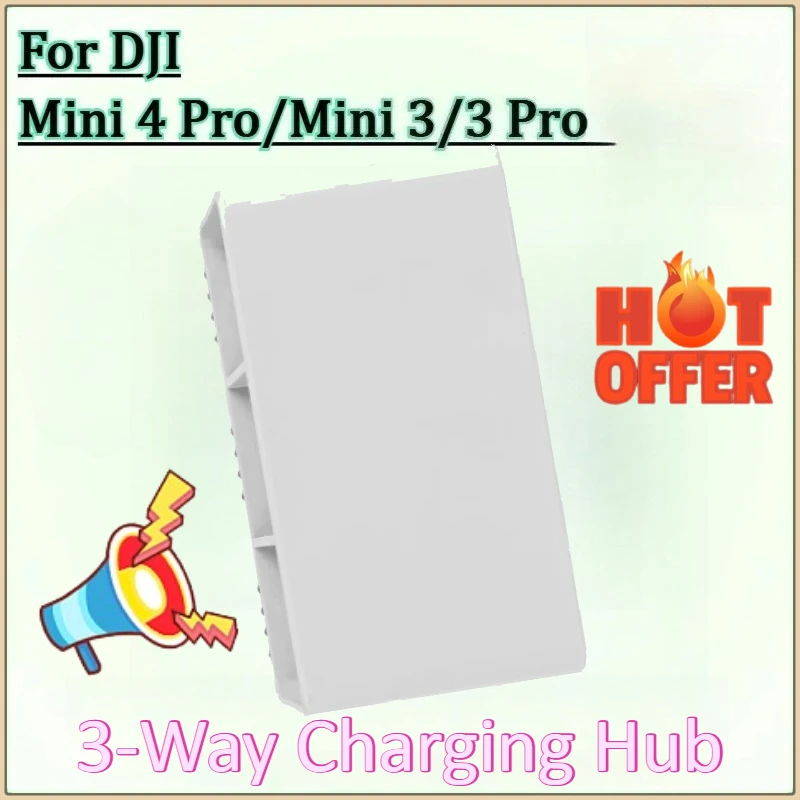 

Intelligent Flight 3-Way Charging Hub Drone Battery for DJI Mini 3/3 Pro/Mini 4 Pro Battery Charger Battery Accessories