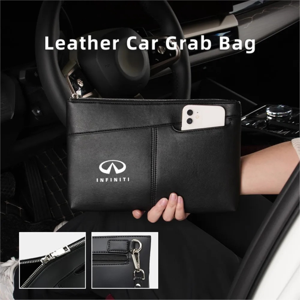 Мужской кошелек, длинный кошелек, кожаный клатч, большая деловая сумка, чехол-держатель для карт для Infiniti Q50 FX35 Q30 G37 Q70 QX70 G35 Q Мужской кошелек, длинный кошелек, кожаный клатч, большая деловая сумка, чехол-держатель для карт для Infiniti Q50 FX35 Q30 G37 Q70 QX70 G35 Q