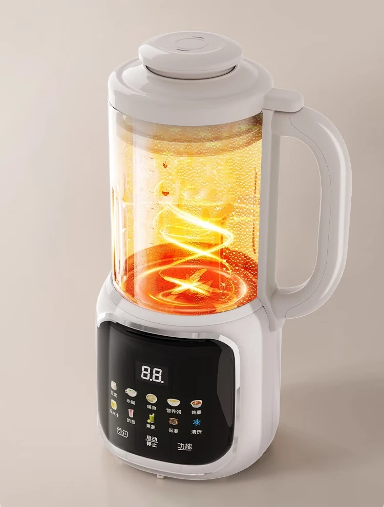 Wall Breaker Household 1.8L Large-capacity Light Sound Multi-function Automatic No-cooking Soybean Milk Machine