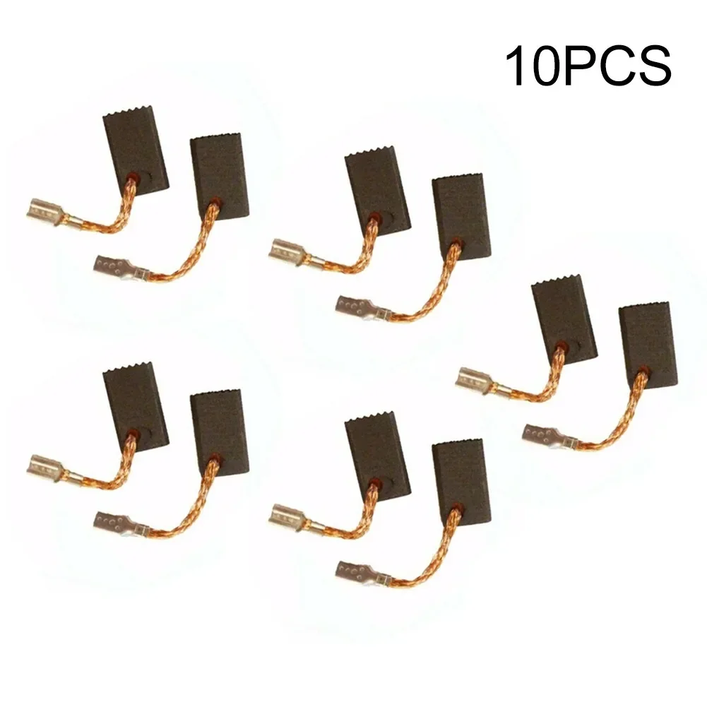 10/20 Uds cepillo de carbono 6,5 × 8 × 13,5mm accesorios amoladora angular, juego de cepillos de carbono para Bosch GWS 7-100 7-125 Kit de repuesto