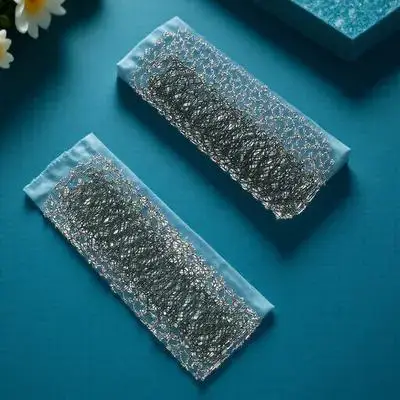

2 Rolls Floral Wire Netting Heavy Duty Iron Mesh for Flower Arrangement DIY Craft Christmas Wreath and Photo Wall Decor