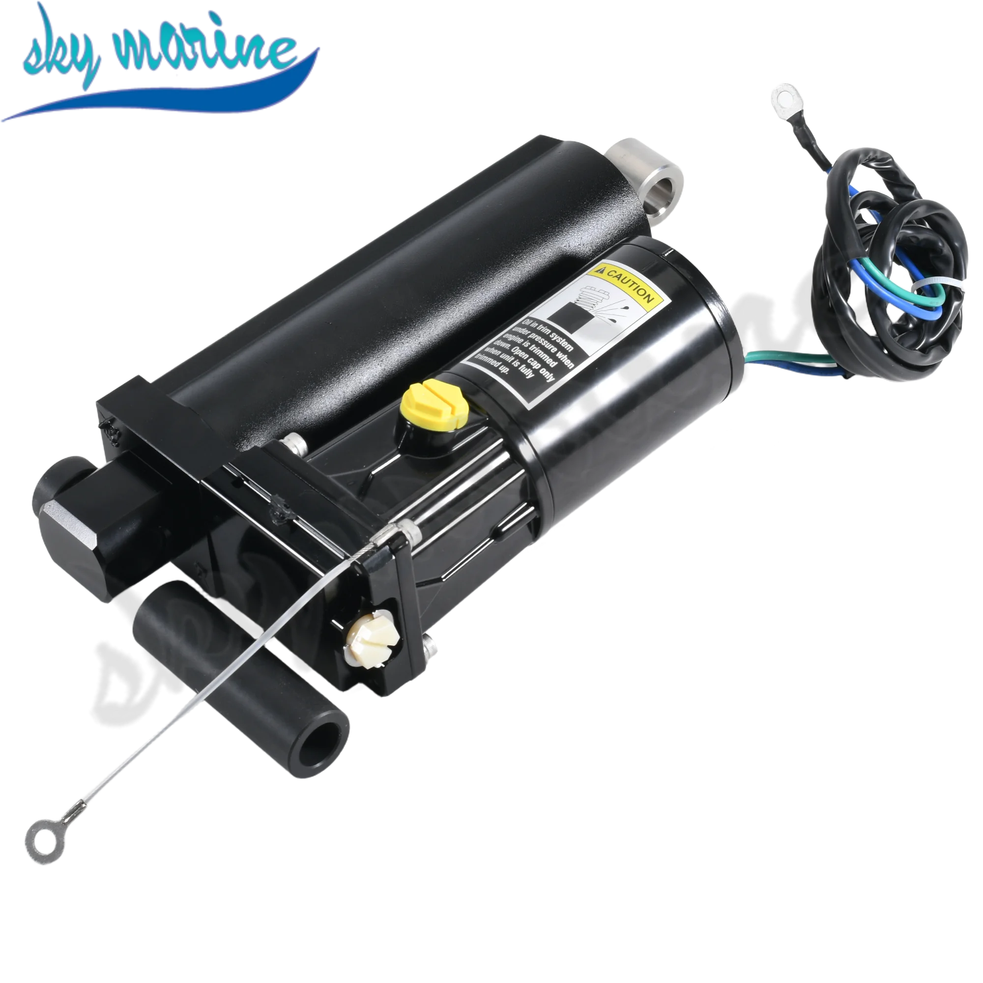 

65W-43800-02-4D 65W-43800 Single Ram Power Tilt Trim Unit For Yamaha 2T 25HP 30HP 40HP F25 F30HP 40HP Boat Engine Hydraulic Lift