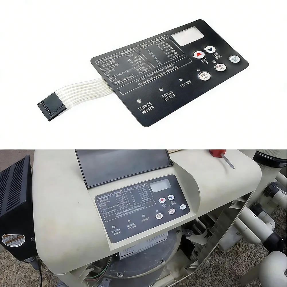 Appliance Switch Membrane Pad Clearly Labeled Buttons Easy Installation Quick Connection Mechanism For Swimming Pool