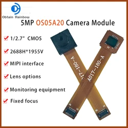 2K 5MP 2688*1944  OS05A20 Camera Module MIPI Interface Low Illumination Fixed Focus Wide-angle Drone Face recognition