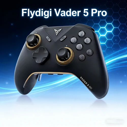 Flydigi Vader 5 Pro Gamepad con Hall Rocker interruptor de gatillo de vibración atlético controlador de juego para móvil NINTENDO Switch TV PC