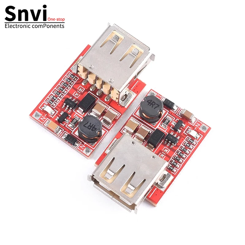 

Snvi 3V to 5V DC-DC Converter Step Up Boost Power Supply Module 1A USB Charger For Phone MP3 MP4 96% Efficiency