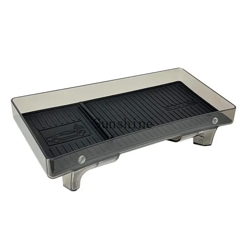 

Huanxin version Model 3 central control ETC bracket tray storage tissue box modification accessories