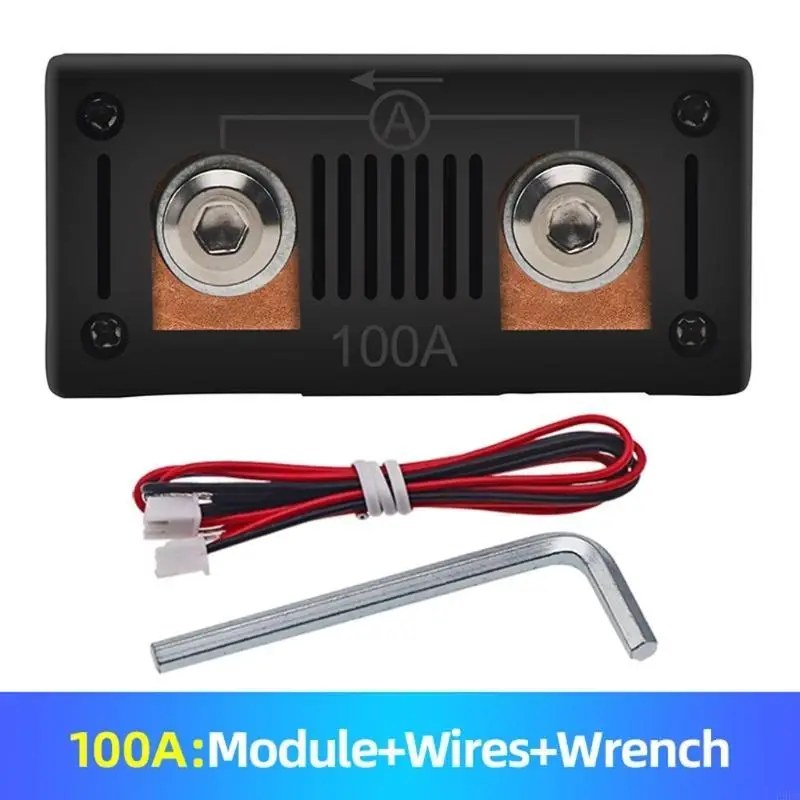 P9FB Newest DC 0-300V 0-300Al Current Voltage Power Energy LCD Display Digita Meter Multimeter Ammeter Voltmeter